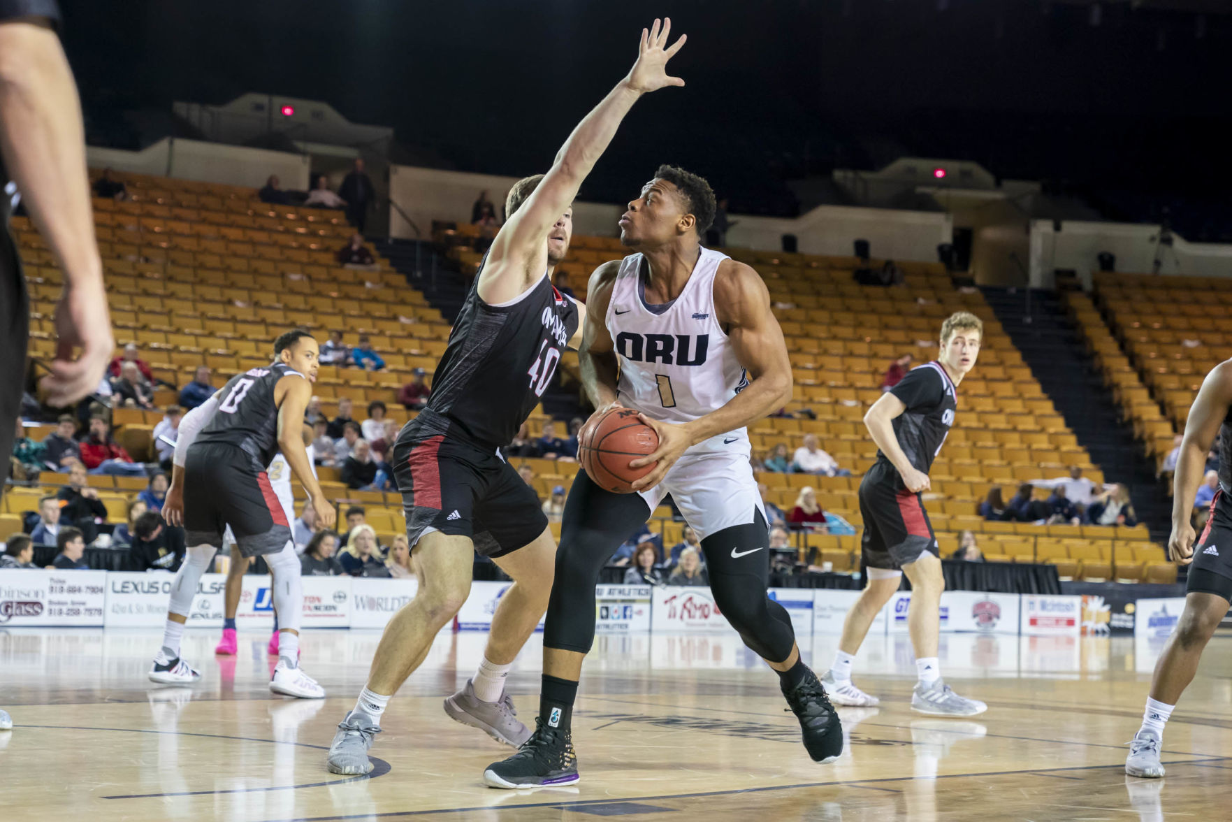 Oral Roberts University faces Omaha - Men's Basketball
